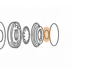 Snap Ring, ZF5HP30 Holds Forward Clutch Piston Springs In Drum 1993-UP (.098” Thick) 1.885”OD (With 2 Eyelets) Also… — Part # 159877A