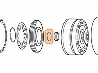 Snap Ring, ZF5HP30 Holds Caged Needle Bearing In Overdrive Direct Drum (.057” Thick) (1.737”OD) 1993-Up — Part # 159863A