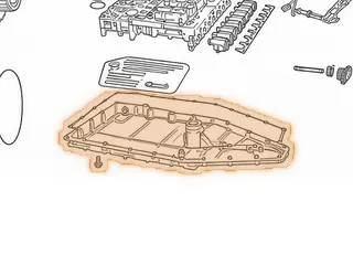 Pan Gasket, ZF5HP30 RWD (Fiber) 1993-Up — Part # 159300AF
