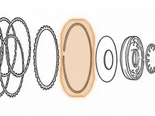 Snap Ring, ZF5HP30 Holds Reverse Clutch Pressure Plate In Drum 1993-Up (Selective) (8 5/16”OD) — Part # 159892A