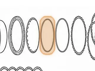 Retainer, ZF5HP30 Reverse Clutch Spring Snap Ring (Stepped) 1993-Up (6 9/16”OD) .132” Thick… — Part # 159986A