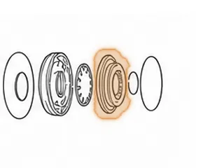 Retainer, ZF5HP30 Forward Clutch Return Spring 1993-Up (5.110”OD) (1.730”ID) — Part # 159984A
