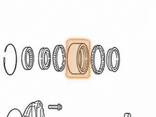 Ball Bearing Assembly, ZF5HP30 Extention Housing To Yoke (5 Pieces) 1993-Up — Part # 159270AK