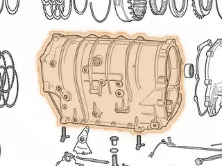 Case, 5L40E (Cadillac) Uses A 3 3/4” Linkage Shaft (#991-4) 2003-Up — Part # 144760C