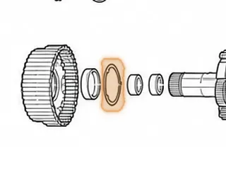 Washer, 5L40E 2nd Coast Clutch Hub To Planet (Plastic 3 Tab) (3.638”OD) 2000-Up — Part # 144251A