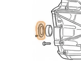 Seal, 5L40E Front (Bell Housing) With 2 Bolt Holes 2000-Up — Part # 144070A
