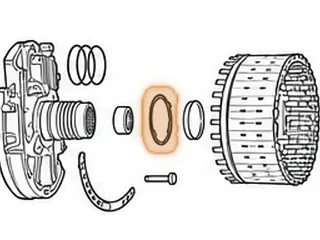 Washer, 5L40E Stator To Reverse Drum (Selective) Plastic (With 1 Outer Tab & 3 Inner Tabs) 2000-Up — Part # 144211A