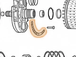 Gasket, 4L50E/5L40E/5L50E Stator To Case (Bonded) 2000-Up — Part # 144310A