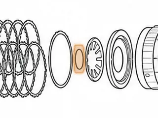 Snap Ring, 5L40E Holds Low/Reverse Clutch Return Spring In 2000-Up — Part # 144893A