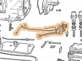 Wire Harness, 5L40E (Cadillac) Internal (20 Pin Case Connector With 8 Two Wire & 1 Six Wire Connectors) 2003-Up — Part # 144446C