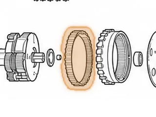 Ring Gear, 5L40E (BMW) Planet (106 Teeth Left Angled) 24 Outer Parking Lugs (1 Groove On Parking Lugs) 2000-Up — Part # 144594A