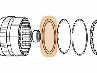 Piston, 5L40E (BMW) 2nd Coast Clutch (Bonded) (2.70” Thick) 2000-Up — Part # 144963A