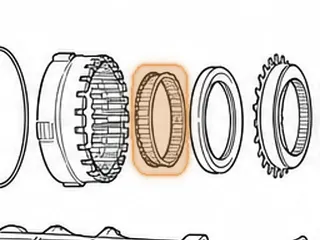 Spring, 5L40E Intermediate Clutch Return (32 Springs) 2000-Up — Part # 144972A