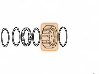 Outer Race W/Hub, 5L40E 2nd Clutch Sprag (With 24 Teeth 2nd Clutch Hub) 2000-Up — Part # 144667A