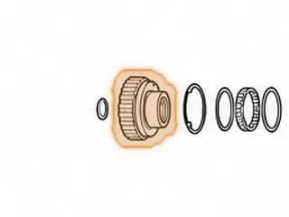 Inner Sprag Race W/Hub, 5L40E Forward Sprag (24 Teeth Hub) 2000-Up — Part # 144668A
