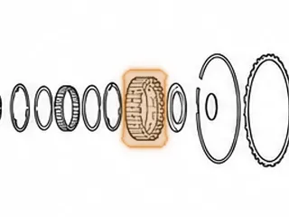 Outer Race, 5L40E Intermediate Sprag (With 24 Teeth Hub) 2000-Up — Part # 144663A
