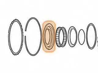 Piston, 5L40E (Cadillac) 2nd Clutch (Bonded) (5.065”OD) 1999-01 — Part # 144968C
