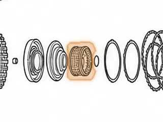 Springs W/Retainer, 5L40E Coast Clutch Return 2000-Up — Part # 144979A