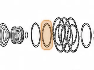Steel, 5L40E Coast Clutch (4 Teeth, .053”) Waved 2000-Up — Part # 144133A