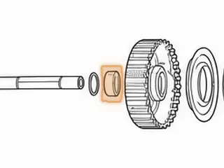 Bushing, 5R110W Coast Clutch Drum (Babbitt) 2003-Up — Part # 136038A
