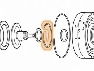 Snap Ring, 5R110W Holds Overdrive Ring Gear To Center Shaft (.060” Thick) 2003-Up — Part # 136868A