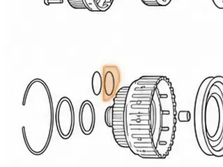 Ring, 5R110W Forward Clutch (Vespel) 2003-Up (Use 74179BT) — Part # 136181A