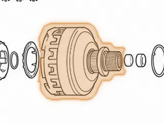 Shell W/Sun Gear, 5R110W (55 Teeth / 34 Teeth Sun Gear) 2005-Up… — Part # 136622C
