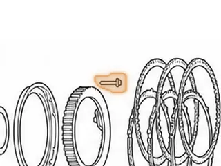 Bolt Set, 5R110W Pump Stator To Body (6 Bolts) Can Use 36778AK — Part # 136778K
