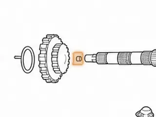 Orifice Cup Plug, 5R110W Output Shaft (Front) — Part # 36484E