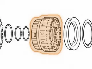 Drum, 5R110W Direct Clutch (4 Clutch) (3.700” Tall) 2003-04 (Uses 28 Teeth Steels)… — Part # 136555A