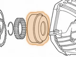 Piston, 5R110W Low/Reverse Clutch (Bonded)(2.645” Thick) 2003-Up — Part # 136967A