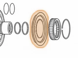 Piston, 5R110W Intermediate Clutch (Bonded) (7 1/2”OD)(.645”Thick) 2003-Up — Part # 136962A