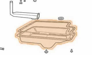 Gasket, Ford 2 Speed Bottom Pan — Part # 146300