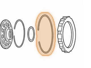 Snap Ring, 5R110W Holds Low Diode In Case (.090” Thick) 2003-Up — Part # S136892A-1