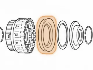 Piston/Retainer, 5R110W Direct Clutch (3.355”ID)(Bonded)(1.335” Thick) 2003-Up — Part # 136965B