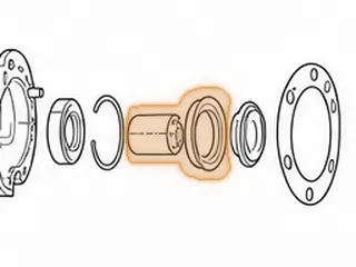 Seal, 5R110W Extention Housing (4x4) (Cast #3C3P-7052-BB) 2003-Up (With Flange) (3.575”OD)(2.386”ID) — Part # 136074A