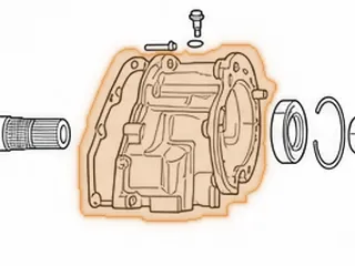 Extention Housing, 5R110W (4x4) (Aluminum) (Cast # RF3C3P) — Part # 136770A