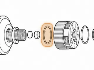 Washer, 5R110W Shell W/Sun Gear To Rear Planet 2003-08 (Plastic) 4 Tab (Also Fits 5R110W Rear Planet To Rear Hub) — Part # 136243A