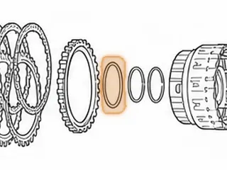 Washer, 5R110W Center Support (Rear) .177” (#4) 2003-Up (Plastic) 2 Tab — Part # 136225AD