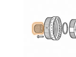 Sun Gear, 5R110W Overdrive (No Bushing) 2003-04 — Part # 136610A