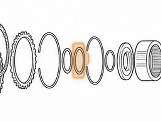 Washer, 5R110W Forward Drum To Hub (Plastic) (3.030”OD) (With 3 Round Tabs That Snap Onto The Hub # 602) 2005-Up… — Part # 136231C