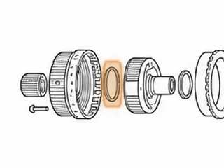Bushing, 5R110W Coast Clutch Hub (.415” Wide) (3.0” ID) 2003-Up — Part # 136042A