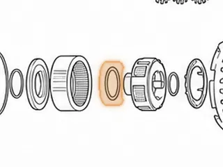 Bearing W/Races, 5R110W Forward Hub To Forward Planet 2005-Up (.174” Thick) (2.865”OD) — Part # 136235C