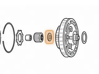 Bearing W/Races, 5R55S/5R55W Overdrive Sun To Overdrive Planet 2002-Up — Part # 16215G