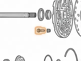 Bolt Set, 5R55N/5R55S/54R55W Pump To Case (1 5/8” Long x 10mm) (8 Pieces) 1999-Up — Part # 16776AK