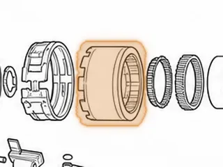 Drum, 5R55N/5R55S/5R55W Rear (10 Lugs) W/Low Sprag (30 Lug, Plastic Cage) (Drum Cast # BWK XW4P-7E193-AA) 1999-Up — Part # 16556A