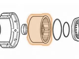 Drum, 5R55S/5R55W Coast Clutch (2 Clutch) Cast Iron (8 Notches) (.320” Wide Lugs For #214 Drive Washer) 2002-Up — Part # 16550G