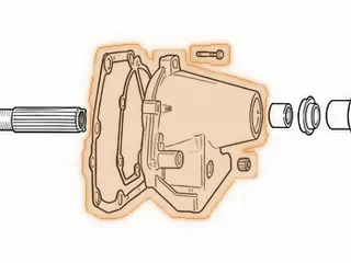 Gasket, 5R55N/5R55S/5R55W (2WD) Extension Housing To Case 1999-Up (Also Fits 5R55S/5R55W 4x4 Case To Rear Seal Housing)… — Part # 16305A