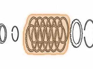 Steel, 5R55N/5R55S/5R55W Direct (1 Sided Friction) (20 Outer Teeth) (.083”) (4.00”ID) 1999-Up — Part # 16126A