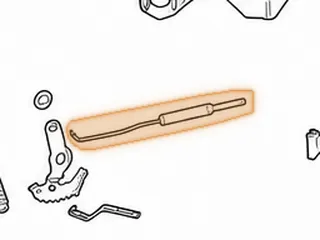 Park Rod, 5R55N/5R55S/5R55W (9 3/4” Long) 1999-Up — Part # 16994A